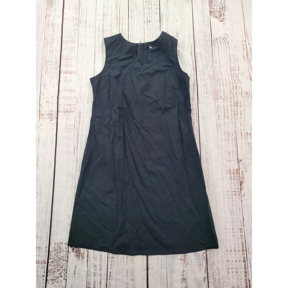 Novica Black Sleeveless Cotton Dress Women's L
